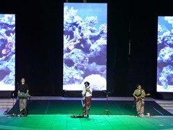 Kunto Aji Sukses Pukau Penonton Pagelaran Kolosal Borobudur Untuk Indonesia