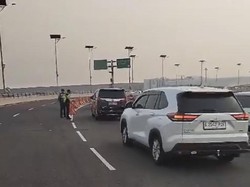 Lalin di Terminal 3 Keberangkatan Bandara Soetta Padat Pagi Ini