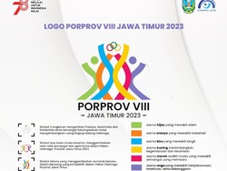 Logo Porprov VIII Jawa Timur 2023 dan Maknanya
