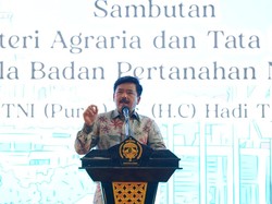 Menteri ATR: 86,5 Juta Sertifikat Tanah Diserahkan ke Warga di Program PTSL