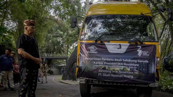 Bilah Istana Presiden IKN Mulai Dikirim, Begini Potretnya