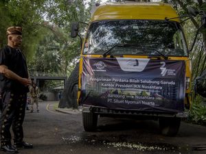 Bilah Istana Presiden IKN Mulai Dikirim, Begini Potretnya