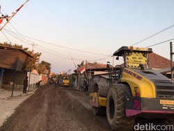 2 Tahun Rusak, Jalan di Bangkalan Tetiba Diperbaiki gegara Kunjungan Wapres