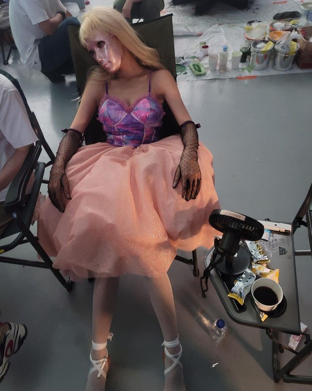 Potret Ji Ji Ahn dalam drama Mask Girl