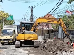 Perbaikan Jalan Surabi Denpasar Telan Dana Rp 4,54 Miliar