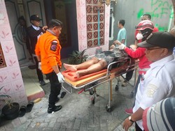 Suami di Surabaya Dibacok Istri Usai Cekcok