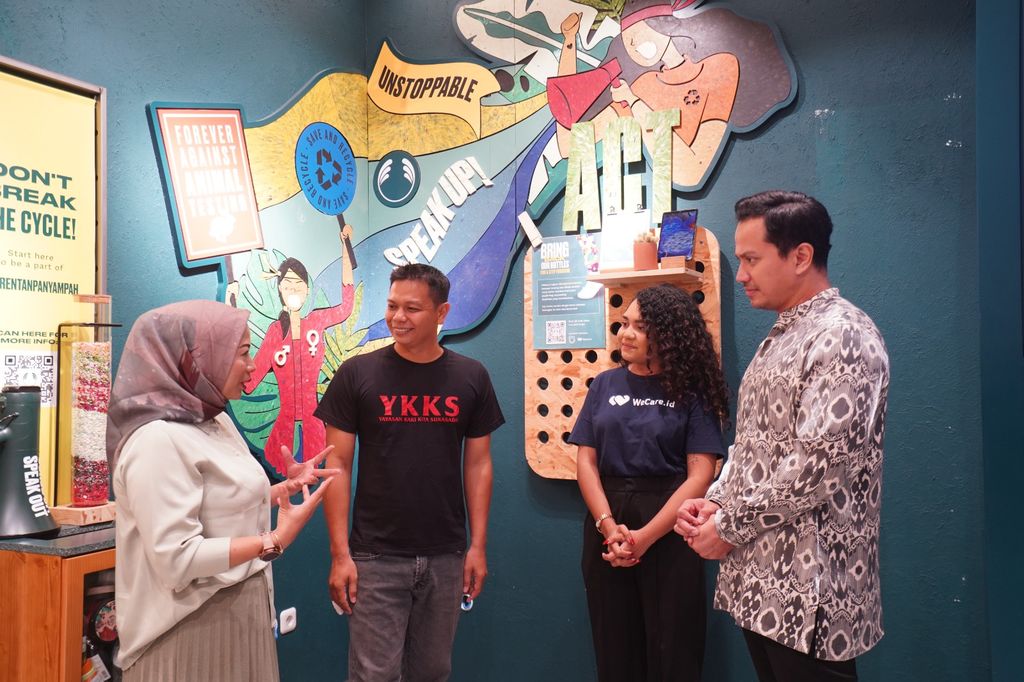 The Body Shop Indonesia Serahkan Donasi untuk Tingkatkan Produktivitas Teman Disabilitas