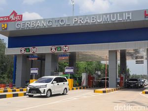 Tol Indralaya-Prabumulih Dibuka, 1.200 Lebih Kendaraan Sudah Melintas