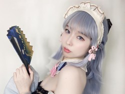 Cosplayer Vincanyoo Jadi Wibu Total, Bisa Nonton Anime Tanpa Terjemahan