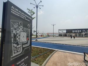 Resmikan Alun-alun Ciranjang, Ridwan Kamil: Saya Sekalian Pamit Resmikan Alun-alun Ciranjang, Ridwan Kamil: Saya Sekalian Pamit