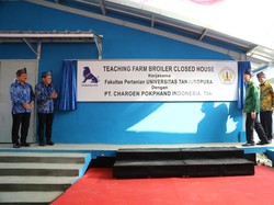 Charoen Pokphand Hibahkan Kandang Ayam Modern ke Universitas Tanjungpura