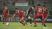 Timnas Indonesia U-17 menghadapi Korea Selatan U-17 pada laga uji coba untuk mempersiapkan diri menjelang Piala Dunia U-17 2023.