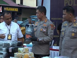Selama 8 Bulan, Polrestabes Medan Tangkap 586 Pelaku Narkoba