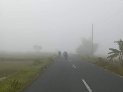 Sleman Berselimut Kabut Pagi Tadi, Ini Penjelasan BMKG
