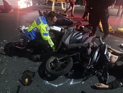 Bicky Saputra Tewas Usai Motornya Adu Banteng di Bandung