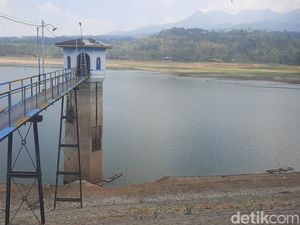 Stok Air Bendungan Gunung Rowo Pati Menipis, Irigasi Ikut Seret Stok Air Bendungan Gunung Rowo Pati Menipis, Irigasi Ikut Seret