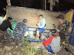 Detik-detik Mencekam Truk Masuk Jurang Tewaskan 5 Orang di Kebumen