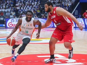 Lebanon Taklukan Pantai Gading di FIBA Word Cup 2023