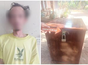 Aksinya Terekam CCTV, 1 Maling Kotak Amal di Pati Dibekuk-2 Jadi Buron