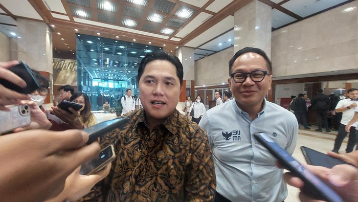 Menteri BUMN Erick Thohir - Foto: Shafira Cendra Arini/detikcom