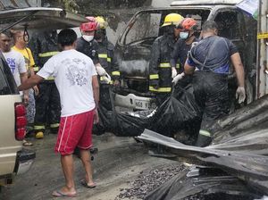 Pabrik Pakaian di Filipina Terbakar, 16 Orang Tewas