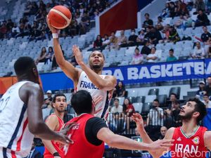 Prancis Bantai Iran 82-55 di FIBA World Cup 2023 Prancis Bantai Iran 82-55 di FIBA World Cup 2023