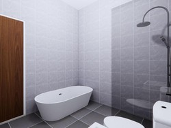 4 Tekstur dan 8 Motif Keramik Dinding Kamar Mandi yang Sedang Tren