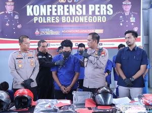 Duh, Suami di Bojonegoro Ajak Istri yang Hamil Tua Curi Motor di 8 TKP