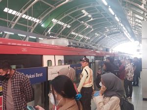 Sempat Gangguan Kemarin, Begini Kondisi LRT Jalur Bekasi Pagi Ini