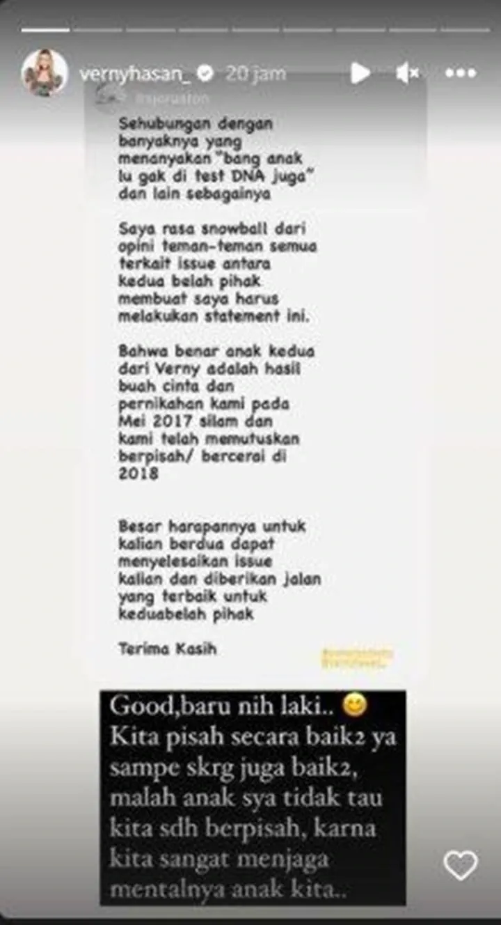 DJ Verny Hasan bicara soal mantan suami Jo Ruston