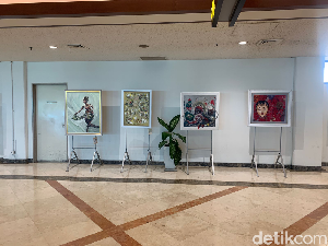 Mengagumi Bandara Internasional Juanda yang Ramai dan Artistik