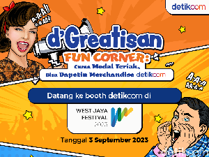 Booth detikcom Hadir di WJF 2023, Modal Teriak Dapat Merchandise Gratis!