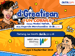 Booth detikcom Hadir di WJF 2023, Modal Teriak Dapat Merchandise Gratis!