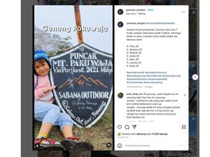 Kaki Mungil Jasmine Telah Taklukan 39 Gunung di Jabar dan Jateng Kaki Mungil Jasmine Telah Taklukan 39 Gunung di Jabar dan Jateng