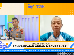 Jumat Curhat di detikPagi, Warga Adukan Pemotor Lawan Arah ke Kapolresta Bogor