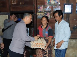 Kapolres Samosir Kunjungi Keluarga Pelajar Tewas Jatuh dari Motor ke Sungai