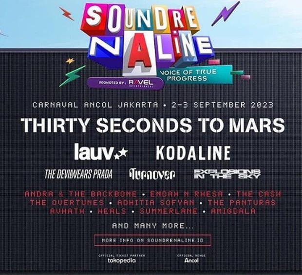 Konser September Soundrenaline 2023/ Foto: Soundrenaline