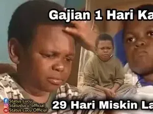 Meme Gajian Numpang Lewat, Bikin Nyes di Hati