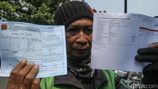 Ojol Kena Tilang Uji Emisi, Denda Rp 250 Ribu Menanti