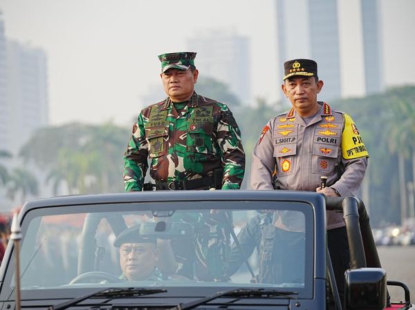 Potret Panglima TNI-Kapolri Tinjau Kesiapan Pengamanan KTT ASEAN