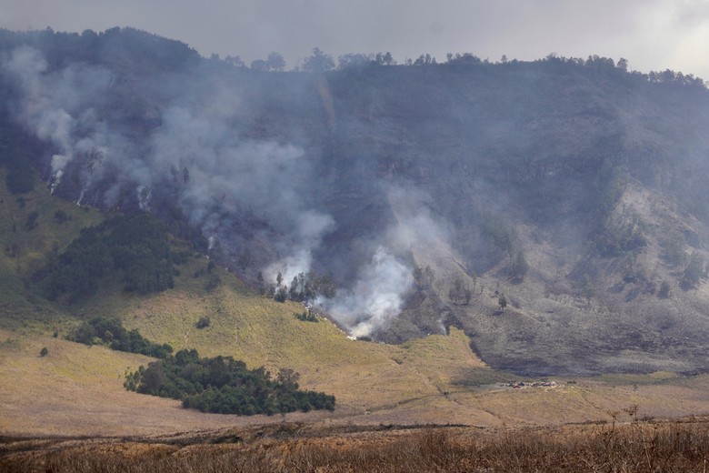 Hari Ke-10 Pemadaman Kebakaran Lahan Gambut di Riau