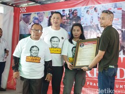 Relawan CAKEP Deklarasi Dukung Prabowo di Pilpres 2024