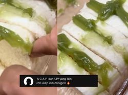 Zonk! Netizen Ini Tertipu Sandwich Isi Selai Hanya Segaris