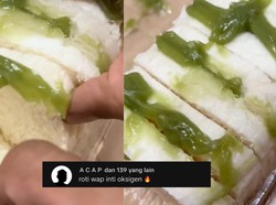 Zonk! Netizen Ini Tertipu Sandwich Isi Selai Hanya Segaris