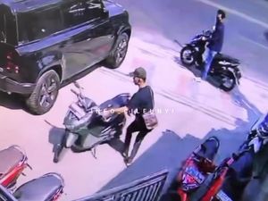 Heboh Maling Motor Bersenpi Nekat Beraksi di Siang Bolong