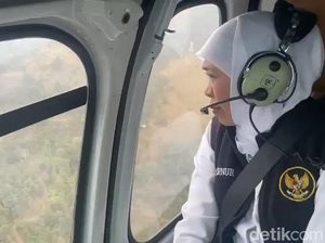 Kebakaran Gunung Arjuno Meluas, Khofifah Ajak Warga Salat Minta Hujan Kebakaran Gunung Arjuno Meluas, Khofifah Ajak Warga Salat Minta Hujan