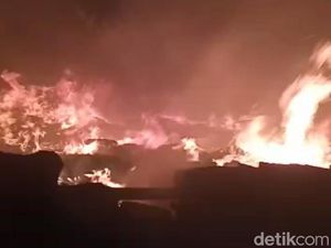 TPA Kota Tegal Kebakaran Malam Ini!