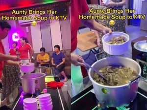 5 Aksi Nyeleneh Emak-emak, Bawa Panci hingga Kupas Bawang di Kereta 5 Aksi Nyeleneh Emak-emak, Bawa Panci hingga Kupas Bawang di Kereta