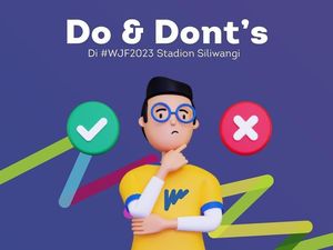 Catat! 14 Barang Ini Dilarang Dibawa ke Konser West Java Festival 2023