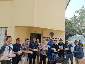 Ditpolair Polri Gagalkan Penyeludupan 350 Ribu Benih Lobster ke Singapura